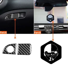 For Dodge's New Challenge Co-Pilot Storage Box Decorative Sticker