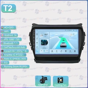 Android Auto Car Radio for Hyundai IX45 Santa Fe 2013 - 2017 Audio Systems Android Auto Car Radio for Hyundai IX45 Santa Fe 2013 - 2017 Audio Systems