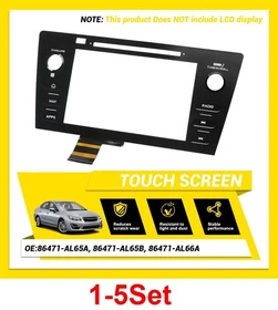 1-5X For Subaru Outback 2018-19 Radio Touch Screen Digitizer Replace 86431AL62A 1-5X For Subaru Outback 2018-19 Radio Touch Screen Digitizer Replace 86431AL62A