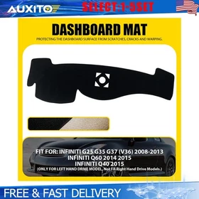 For Infiniti G25 G35 G37 2008-2013 Q60 2014-15 Q40 15 Car Dashmat Dash Mat 1-5X