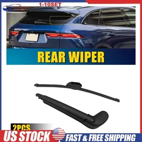 Rear Windshield Wiper Arm&Blade Assembly Rubber For Jaguar F-PACE 2017-23 1-5Set Rear Windshield Wiper Arm&Blade Assembly Rubber For Jaguar F-PACE 2017-23 1-5Set