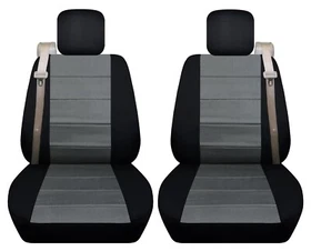 Truck seat covers fits Ford F150 2004 to 2008 with integrated seat belts