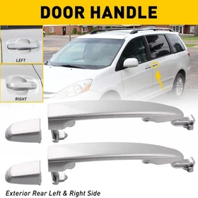 Sliding Door Handle For 2004-2010 Toyota Sienna Rear Passenger or Driver Side Sliding Door Handle For 2004-2010 Toyota Sienna Rear Passenger or Driver Side