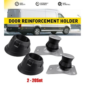 For Ford Transit 15-24 Back Door MAGNET Reinforcement Bumper Holder+Cover 2-20X For Ford Transit 15-24 Back Door MAGNET Reinforcement Bumper Holder+Cover 2-20X