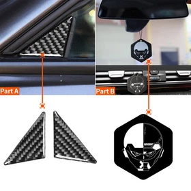 For Dodge New Challenge Door A-pillar Side Window Decorative Sticker