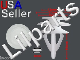 Door Trim Panel Retainer Clip 91566-SP0-003 Rivet Honda Acura Door Trim Panel Retainer Clip 91566-SP0-003 Rivet Honda Acura