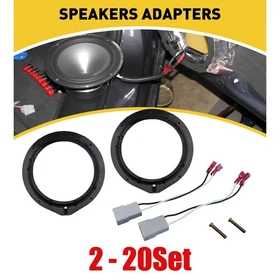 2-20X Speaker Wire Bracket Adapter Set Connector Fit Civic Front HONDA Rear Door