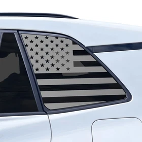 Fits Toyota RAV4 2026-2027 Quarter Window American Flag Decal Sticker Fits Toyota RAV4 2026-2027 Quarter Window American Flag Decal Sticker
