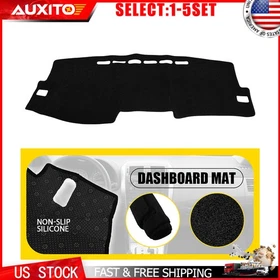 For Toyota Corolla 2009-13 Black Dash Cover Mat Dashboard Protection Layer 1-5X