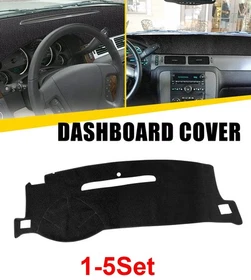 1-5X Dash Cover Mat For 2007-13 Chevy Silverado GMC Sierra Pickup Dashboard Pad