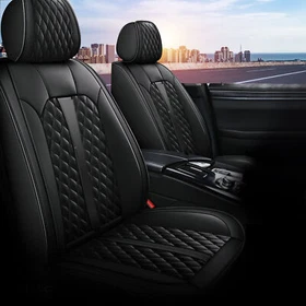 For Ford C-Max 2013-2018 Car 2&5Seat Covers Fuax Leather Cushion Pad Beige&Black For Ford C-Max 2013-2018 Car 2&5Seat Covers Fuax Leather Cushion Pad Beige&Black
