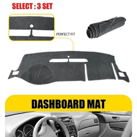 Gray Dashboard Dash Cover Carpet For Chevy GMC Silverado Sierra 1500 07-13 1-10x Gray Dashboard Dash Cover Carpet For Chevy GMC Silverado Sierra 1500 07-13 1-10x