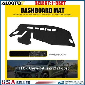 Non-Slip Dashboard Cover Pad Mat For Chevrolet Trax 24 25 DashBoard Carpet 1-5X