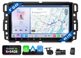 8" Android 13 6+64GB CarPlay Car Stereo Radio GPS Navigation For Chevy GMC Buick