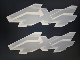 PAIR "4x4" Decals fit OBS 1992-1996 Ford F150, F250, F350, etc TOP QUALITY PAIR "4x4" Decals fit OBS 1992-1996 Ford F150, F250, F350, etc TOP QUALITY