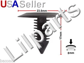 Door Trim Panel Clip Ford 385661-S For Chrysler 6003349 VW N989022 385661s Door Trim Panel Clip Ford 385661-S For Chrysler 6003349 VW N989022 385661s