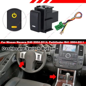 LED Dashboard Control Switch Button For Nissan Altima 2004-12 Pathfinder 2004-11