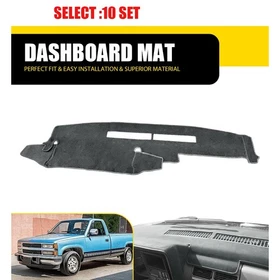 For 88-94 Chevy Silverado Truck K1500 K2500 K3500 Dashboard Cover Dash Mat 1-10x For 88-94 Chevy Silverado Truck K1500 K2500 K3500 Dashboard Cover Dash Mat 1-10x