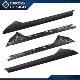 Fit For 2011-2019 Ford Explorer Left Right Side Windshield A Pillar Molding Trim Fit For 2011-2019 Ford Explorer Left Right Side Windshield A Pillar Molding Trim