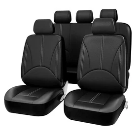 For Toyota RAV4 Leather Front Rear Car Seat Covers 2/5-Seats Protector Full Set