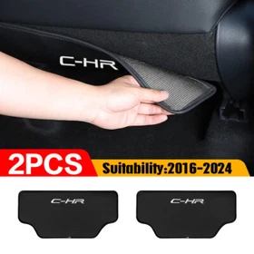 For Toyota C-HR 2016-24 Kick Mats Back Seat Protector Interior Accessories