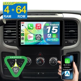 9'' 13.1'' Android 15 Stereo Radio For Dodge Ram 1500 2500 2013-2018 Carplay GPS