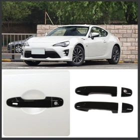 Black Exterior Trim Decor Cover Kit For Toyota 86 Subaru BRZ 2012-21 Scion FR-S