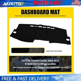 Dash Covers Sun Cover Pad Dash Mat Fit Non-Slip for Toyota Corolla 2009-13 1-5X