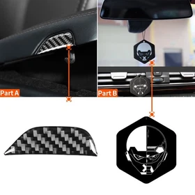 Suitable for Dodge Challenge central control storage box decorative sticker