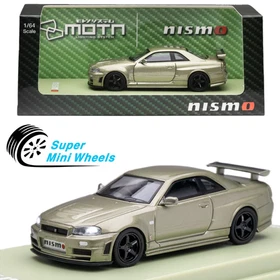 Kyosho 1:64 Nissan Nismo R34 GT-R Millenium Jade MOTN Compatible Kyosho 1:64 Nissan Nismo R34 GT-R Millenium Jade MOTN Compatible
