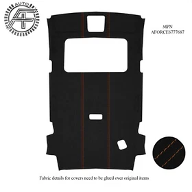 LUXE SUEDE HEADLINER COVER FITS TOYOTA RAV4 MK2 2001?2005 LUXE SUEDE HEADLINER COVER FITS TOYOTA RAV4 MK2 2001?2005