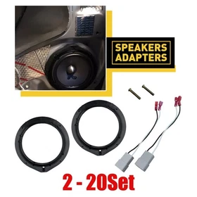 Speaker Bracket Adapter Wire Connector 2-20Set for HONDA Odyssey Front Rear Door Speaker Bracket Adapter Wire Connector 2-20Set for HONDA Odyssey Front Rear Door
