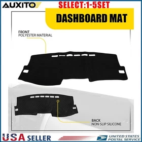 Dash Mat Cover Pad For Toyota Corolla 09-13 Black Dashboard DashMat Mat Pad 1-5X