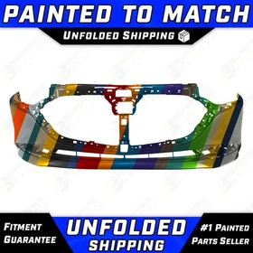 NEW Painted To Match Front Bumper Cover Replacement for 2019-2025 Mazda 3 Sedan