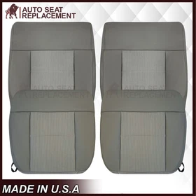 2007 2008 For Ford F150 Driver OR Passenger Replacement Cloth Seat Cover In Gray
