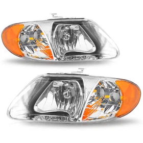 For 2001-2007 Dodge Grand Caravan Headlights Chrysler Town & Country Headlamps For 2001-2007 Dodge Grand Caravan Headlights Chrysler Town & Country Headlamps