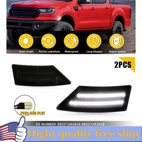Dynamic LED Rear Smoked White Side Marker Lights For Dodge Challenge 08-14 2/4/6 Dynamic LED Rear Smoked White Side Marker Lights For Dodge Challenge 08-14 2/4/6