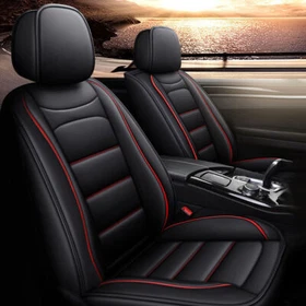 Car 5 Seat Front & Rear Covers Cushion Pad Faux Leather For FORD C-Max 2013-2018 Car 5 Seat Front & Rear Covers Cushion Pad Faux Leather For FORD C-Max 2013-2018