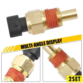 1/2Set Engine Coolant Water Sensor Temperature Temp for Pontiac Chevrolet CHEVRO