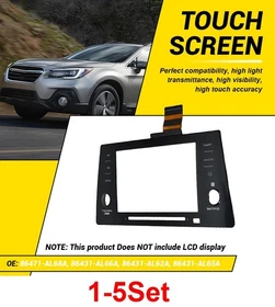 1-5X For Subaru Legacy 18-19 Touch Screen Digitizer Panel Tel/Map 86471-AL65B
