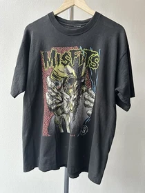 1990 Misfits &ldquo;Pushead&rdquo; Classic Style Black Unisex T-shirt S-5XL KH14908