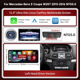 12.3"Ultra-thin Wireless CarPlay Touch Screen GPS for Mercedes Benz E Coupe W207 12.3"Ultra-thin Wireless CarPlay Touch Screen GPS for Mercedes Benz E Coupe W207