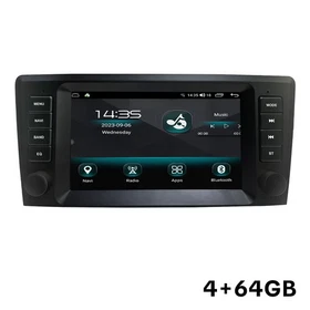 Android 14 Apple Carplay For Volvo S60 V70 XC70 1997-2004 Car Stereo Radio GPS