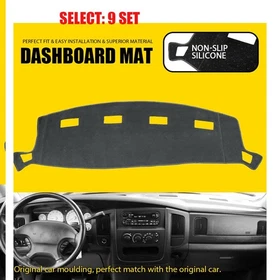 For 2002-08 DODGE RAM 1500 3500 2500 Dash Cover Mat Dashboard Pad Carpet 1-10x