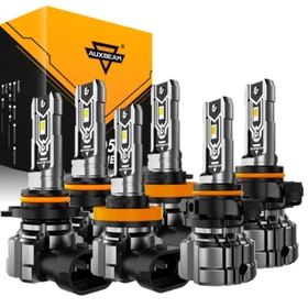 AUXBEAM For 2007-2014 Chevy Suburban Tahoe LED Headlight Fog Light Bulbs Kits AUXBEAM For 2007-2014 Chevy Suburban Tahoe LED Headlight Fog Light Bulbs Kits