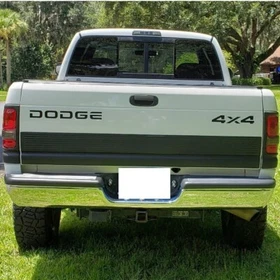 Tailgate Letter Decals Fits 1994-2002 Dodge Pickup Truck 1500 2500 3500 Models