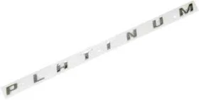 13 14 15 16 FORD F250 F350 F450 Platinum Bedside Emblem SINGLE Letters Chrome