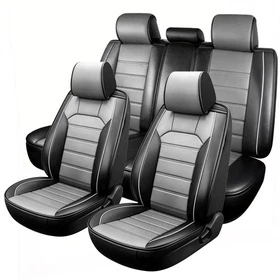 For Toyota Car Seat Cover Full Set Leather 5 Seats Front &Rear Protector Cushion