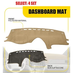 fits 04-10 TOYOTA SIENNA DASH COVER MAT DASHBOARD PAD high Quality/ Beige 1-10x