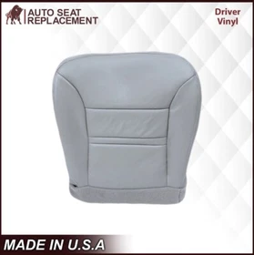 2000-2001 Ford Excursion Limited XLT Synthetic Leather Seat Covers in Gray